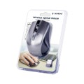Raton óptico inalambrico Gembird / 4 Botones / 1600 Dpi / Plata-Negro / Musw-4b-04-Bg