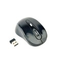 Raton óptico inalámbrico Gembird / 1600 Dpi / 6 Botones /  Negro-Gris / MUSW-6B-01
