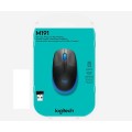 Raton óptico inalámbrico Logitech M190 Azul / Tamaño normal  910-005907
