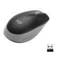 Raton óptico inalámbrico Logitech M190 Negro-Gris / Tamaño normal 910-005906