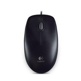 Raton óptico USB Logitech B100 Negro oem