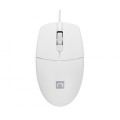 Raton USB Natec Ruff 2  Blanco / 1000 Dpi / Ambidiestro NMY-1988