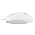 Raton USB Natec Ruff 2  Blanco / 1000 Dpi / Ambidiestro NMY-1988