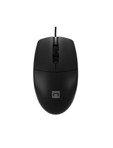 Raton USB Natec Ruff 2  Negro / 1000 Dpi / Ambidiestro  NMY-1987