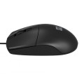 Raton USB Natec Ruff 2  Negro / 1000 Dpi / Ambidiestro  NMY-1987