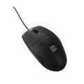 Raton USB Natec Ruff 2  Negro / 1000 Dpi / Ambidiestro  NMY-1987