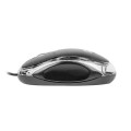 Raton USB Natec Vireo 2  Negro / 1000 Dpi / Ambidiestro / nmy-1983