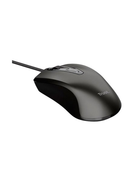 Raton Usb Trust Basics / 1200 Dpi / USB / 3 Botones / Negro  24657