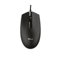 Raton Usb Trust TM-101 / 1200 Dpi / 3 botones / Rueda de desplazamiento / Negro / 24274
