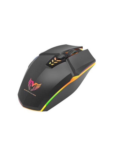 Ratón Usb Gaming TG7210 / 6 Botones / 2400 Dpi  Leds multicolor / Negro /  Mtk