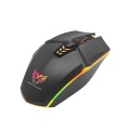 Ratón Usb Gaming TG7210 / 6 Botones / 2400 Dpi  Leds multicolor / Negro /  Mtk