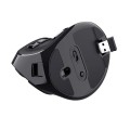 Ratón Inalámbrico Trust Ergonómico Recargable Voxx / Diseño Vertical / 1200-2400 Dpi / 9 Botones / Negro / 23731-02