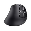 Ratón Inalámbrico Trust Ergonómico Recargable Voxx / Diseño Vertical / 1200-2400 Dpi / 9 Botones / Negro / 23731-02