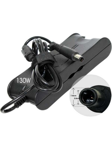 Cargador para portátil Dell 130W 19.5V 6.7A 7.4 mm x 5.0 mm / M-162