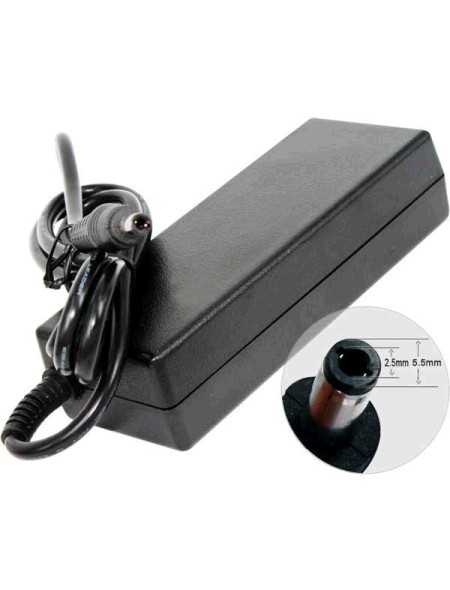 Cargador para portátil Acer/Asus/Toshiba 45W 19V 2.37A 5.5 mm x 2.5 mm / M-165