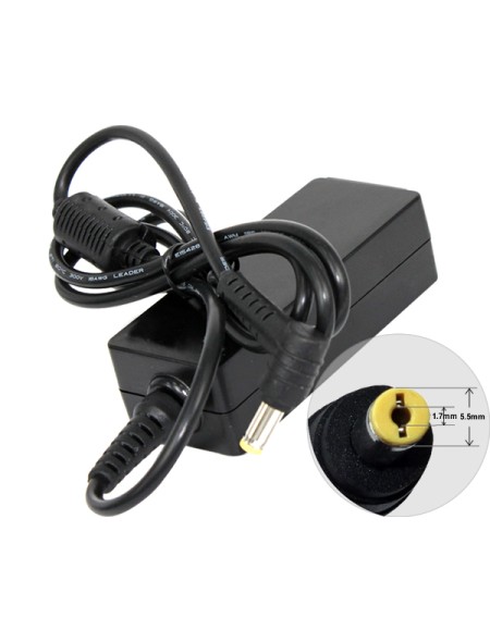 Cargador para portátil Acer 40W 19V  2.1A  5.5 mm x 1.7 mm / M-187