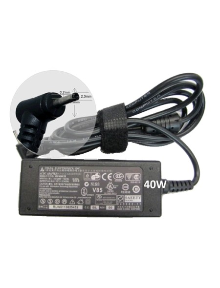 Cargador para portátil Samsung 40W 12V 3.33A 2.5 mm x 0.7 mm / 0542
