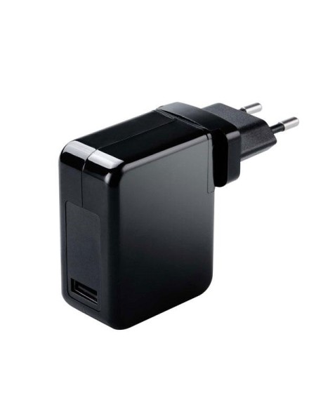 Cargador para portátil universal automático 70W / USB / Negro / MT661