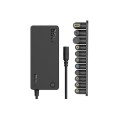 Cargador para portátil universal automático 65W / 11 conectores / 1.2m / AT963 / Mtk