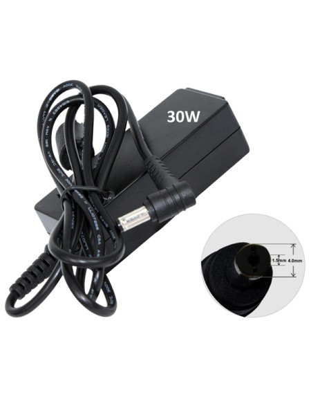 Cargador compatible para portátil HP / Compaq 30W 19V 1.58A 4.0 mm x 1.7 mm / 2366