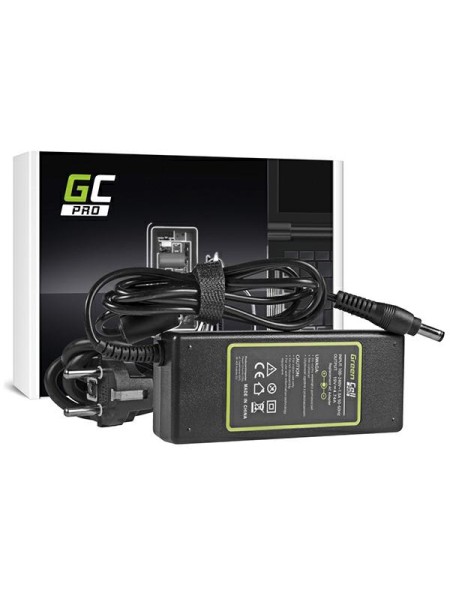Cargador para portátil Acer / Asus / Toshiba 90W 19V 4.74A 5.5 mm x 2.5 mm GREENCELL / AD27AP