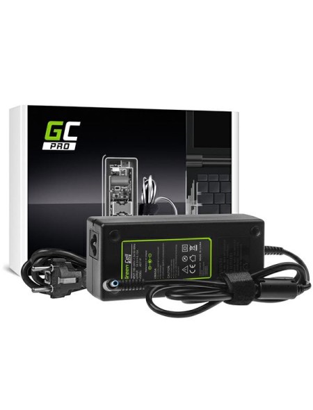 Cargador compatible para portátil HP 120W 19.5V 6.15A 4.5 mm x 3.0 mm pin central GREENCELL / AD71P