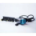 Cargador para portátil universal automático 45w / 8 conectores / EC45V2 / Eightt