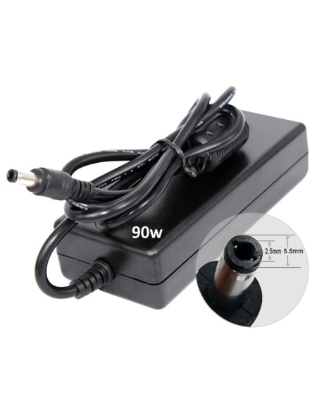 Cargador compatible para portátil HP / Compaq 90W 18.5V 4.9A 5.5 mm x 2.5 mm / 4952