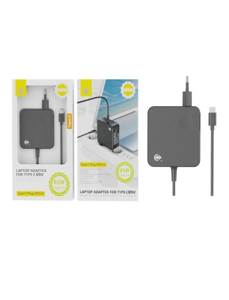 Cargador para portátil universal automático 65W Type-C / NA0379 / One+