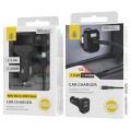 Cargador de coche-mechero con cable Micro USB / 2xUsb / 5v 2.4a / A6260  / Negro / One+
