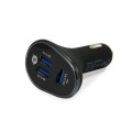 Cargador de coche-mechero Usb x3 / 31.5w / CARDEN06B   / Conceptronic