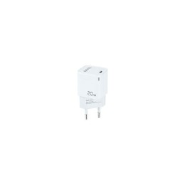 Cargador de red Type-C / 20W PD / Blanco / TQWC-PD20WT / Tooq