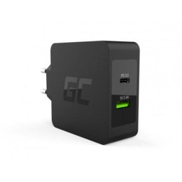 Cargador de red Usb + Type-C / 45w / Negro / Char10 / Greencell / CHAR10