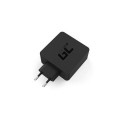 Cargador de red Usb + Type-C / 45w / Negro / Char10 / Greencell / CHAR10