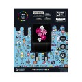 Cargador de red Usb x2 / 12w / Be Original Black Flower Power / TEC2601