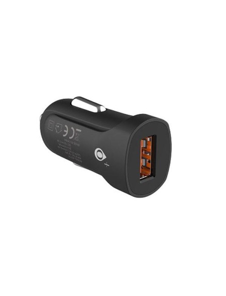 Cargador de coche-mechero Usb / 12w / Negro / A5791 / One+