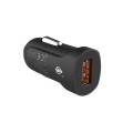 Cargador de coche-mechero Usb / 12w / Negro / A5791 / One+