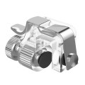 Botones para Control de Juegos Universal Nr9233 / Hebilla tipo tornillo / Alta Sensibilidad / 2 Uds / Plata