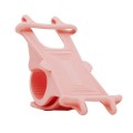 Soporte universal para Movil de silicona para bici o moto E6429 / 4.5-7 Pulg. / Rosa / One+