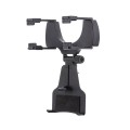 Soporte de coche para Movil Espejo retrovisor 3.5 - 6.8 Pulgadas  / E6279 / Negro / 200332