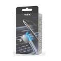 Soporte de coche para Movil magnetico rejilla Et797 / 360 Grados / Plata / Mtk