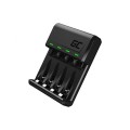 Cargador pilas aa / aaa + Micro USB + Type C GREENCELL / GRADGC01