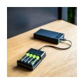 Cargador pilas aa / aaa + Micro USB + Type C GREENCELL / GRADGC01