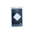 Hub 4 puertos Usb 3.0 Conceptronic HUBBIES03W / Alimentado (Incluye Cargador) /  Blanco