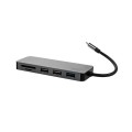 Hub adaptador Type-C a 1xUsb 3.0 / 2xUsb 2.0 / 1xType C / 1xHDMI / MicroSd / SD /
