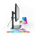Soporte de mesa Monitor/Tv 17-27 Pulgadas / Compatible Led curvo / Giratorio e inclinable / Db1127tn-b