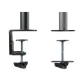 Soporte de mesa para 2 Monitores/Tv 13-32 Pulgadas / Giratorio e inclinable / 2 Brazos / Db1232tn-b