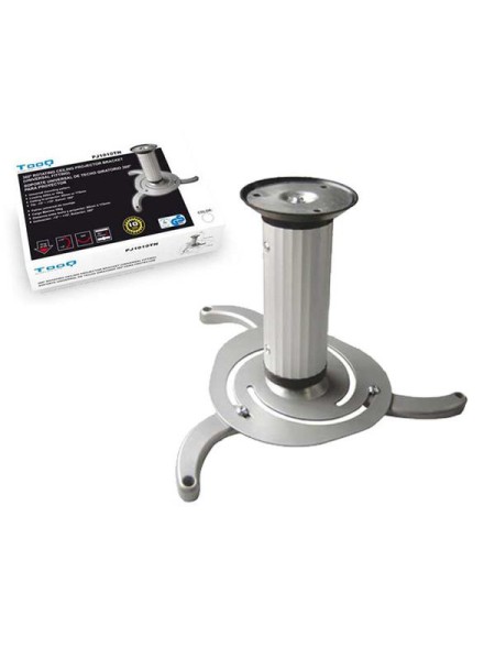 Soporte proyector pj1010tn-s techo giratorio plata