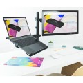 Soporte de mesa Monitor - Portátil / 13 - 32 Pulg. / 2x Brazos / Db1200tn-b