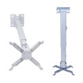 Soporte proyector techo pj2012t-s inclinable plata